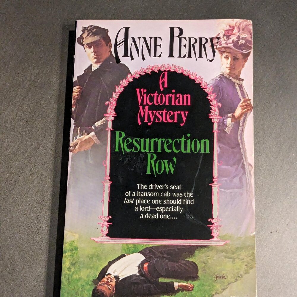 Resurrection Row Mystery Paperback Book by Anne Perry Fawcett Gold Medal 1990